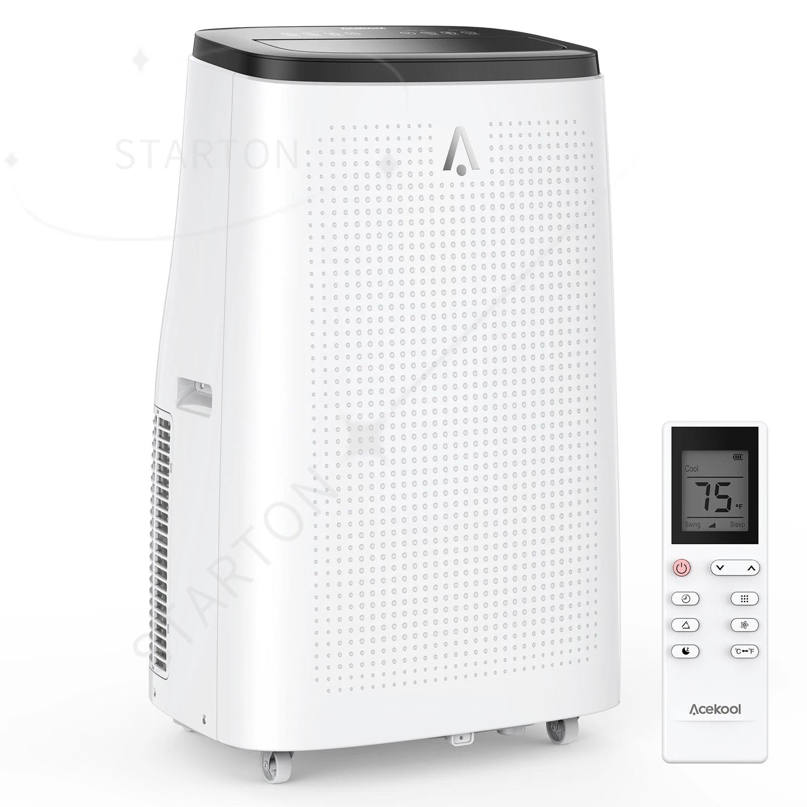 Climatiseur Mobile 14 000 BTU | Refroidit jusqu'à 750 pi², Déshumidificateur 3-en-1 et Télécommande