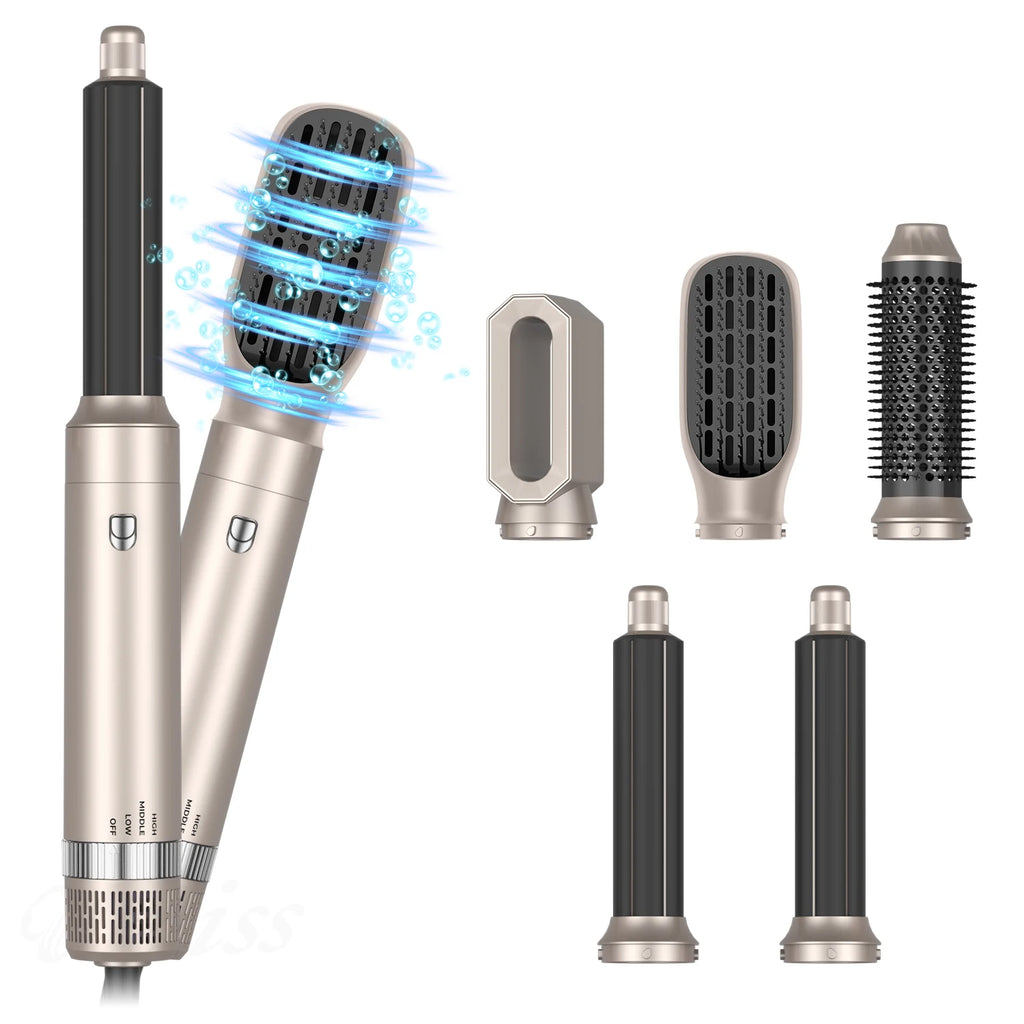 Sèche-cheveux UKLISS, certifié CE/FCC/UL, 100-240 V universel, ionique