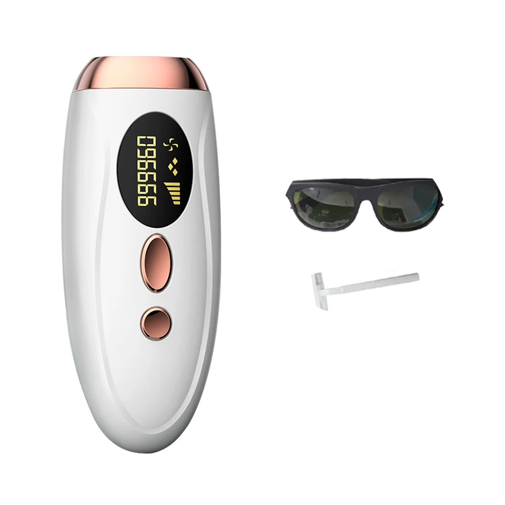 Appareil IPL Professionnel 999 999 Flashs | Épilation Durable et Indolore pour Femmes à Domicile