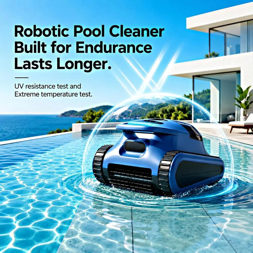 Robot aspirateur de piscine rechargeable