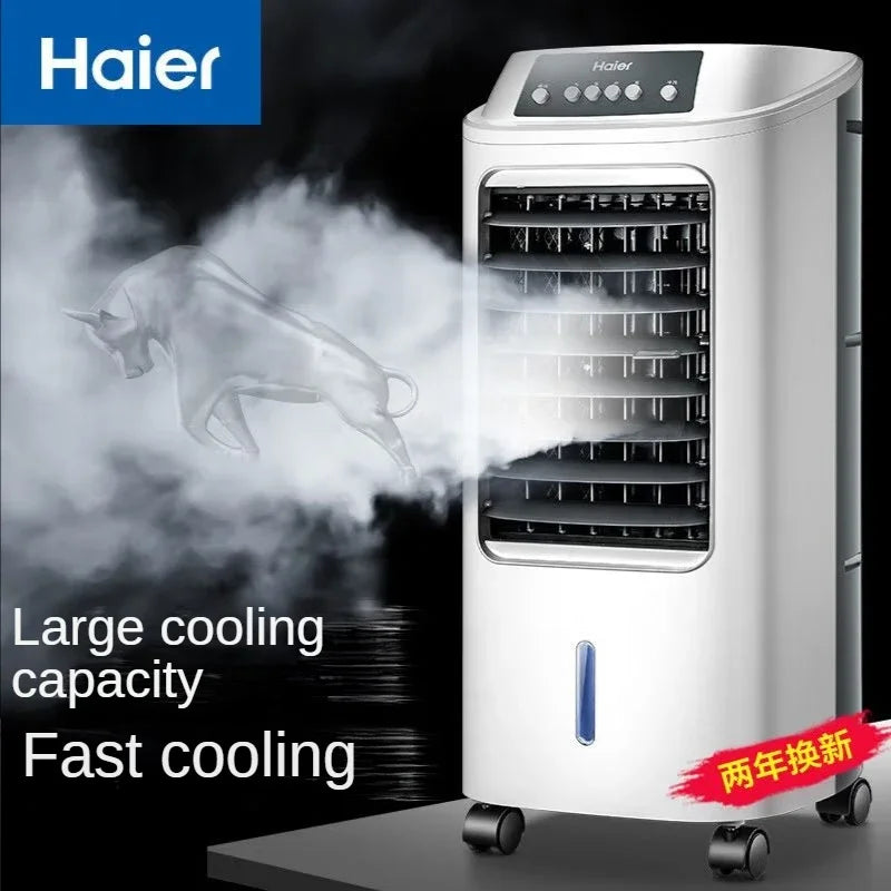 Ventilateur de climatisation Haier, ventilateur de refroidissement, humidificateur, ventilateur sans pales, climatiseur domestique, petit climatiseur