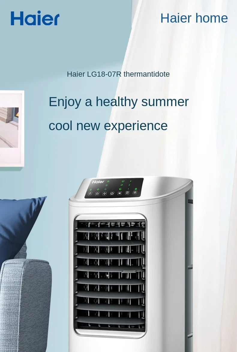 Ventilateur de climatisation Haier, ventilateur de refroidissement, humidificateur, ventilateur sans pales, climatiseur domestique, petit climatiseur