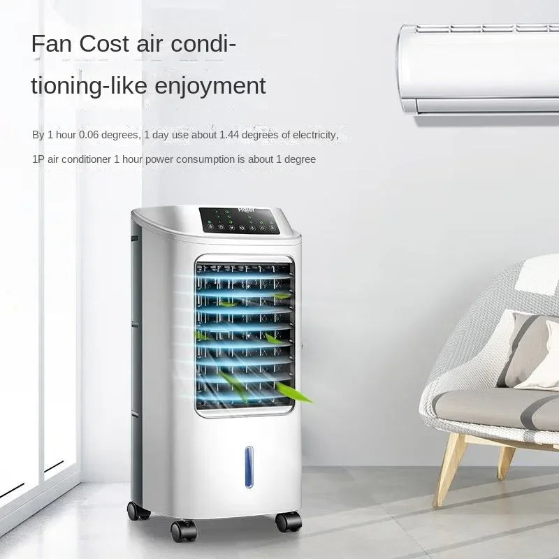 Ventilateur de climatisation Haier, ventilateur de refroidissement, humidificateur, ventilateur sans pales, climatiseur domestique, petit climatiseur