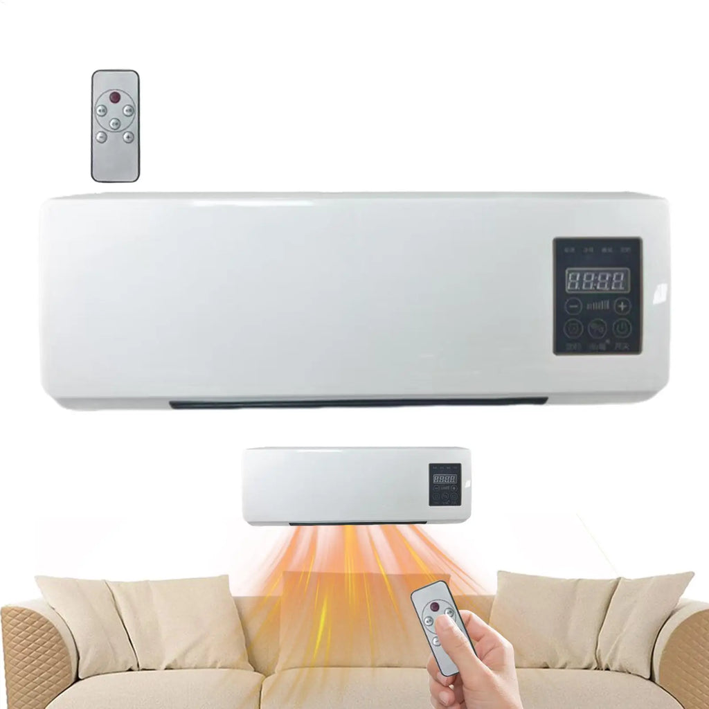 Ventilateur de climatisation portable blanc, certifié DEEE