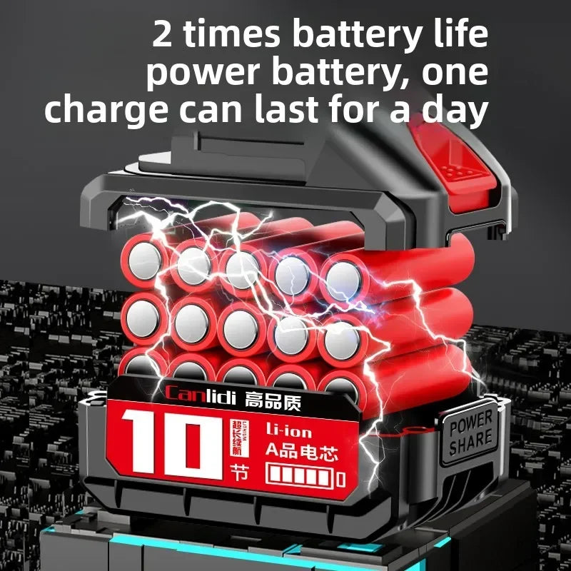 Ciseaux Électriques de Jardin Rechargeables | Sécateur pour Taille des Arbres, Branches et Arbustes