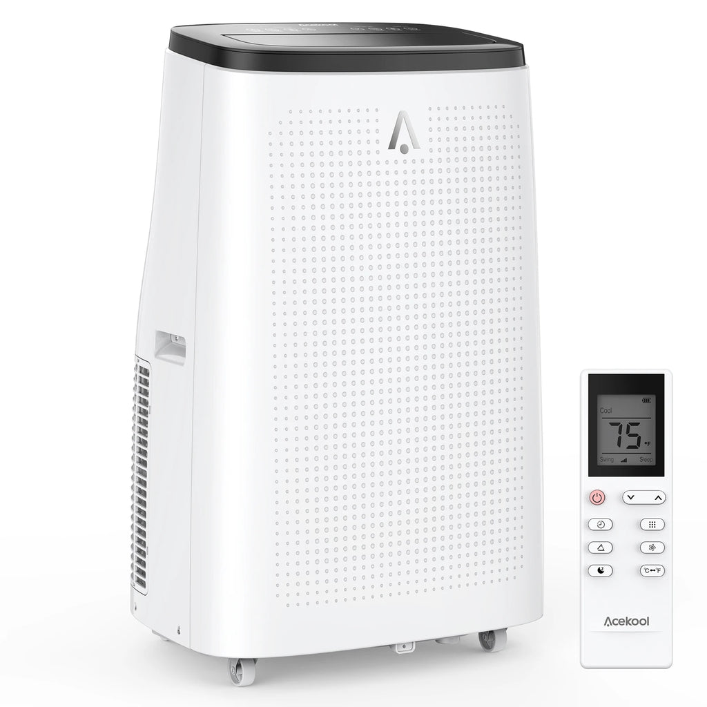 Climatiseur Mobile 14 000 BTU | Refroidit jusqu'à 750 pi², Déshumidificateur 3-en-1 et Télécommande