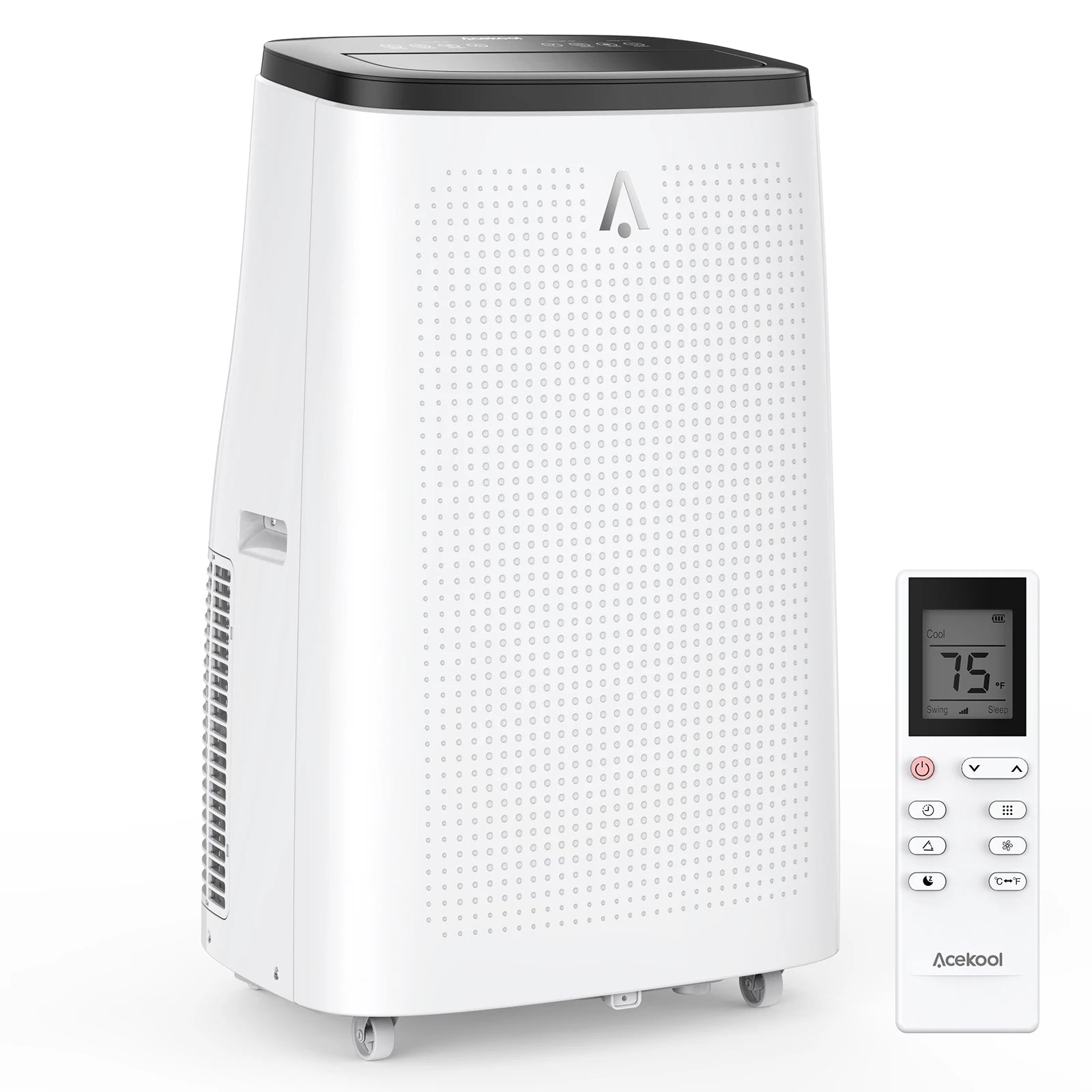 Climatiseur Mobile 14 000 BTU | Refroidit jusqu'à 750 pi², Déshumidificateur 3-en-1 et Télécommande