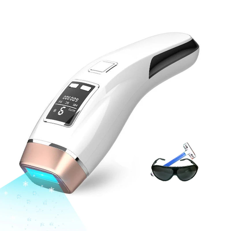 Épilateur laser/IPL Vancostar, 999 900 flashs, épilation/rajeunissement/acné 3 en 1, refroidissement, CE/FCC