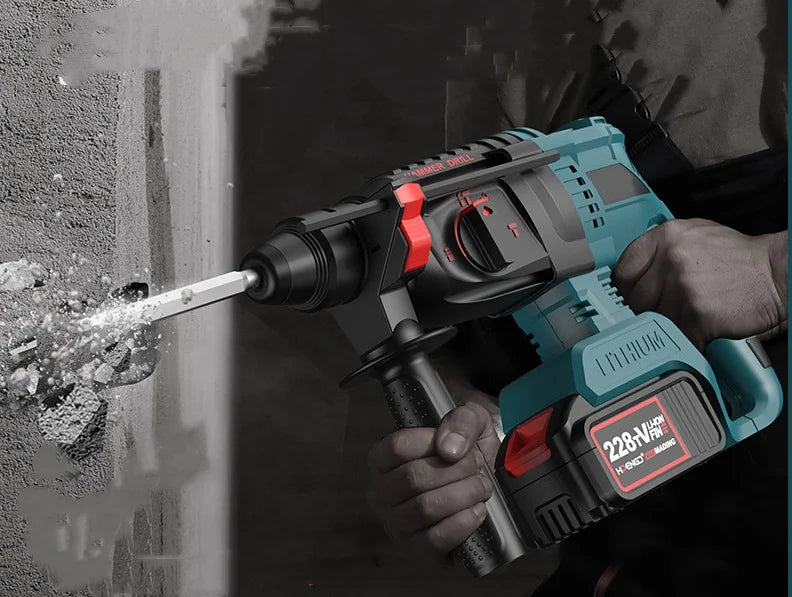 Perceuse Électrique Sans Balais 220 V | Batterie Li-ion Haute Performance pour Travaux DIY