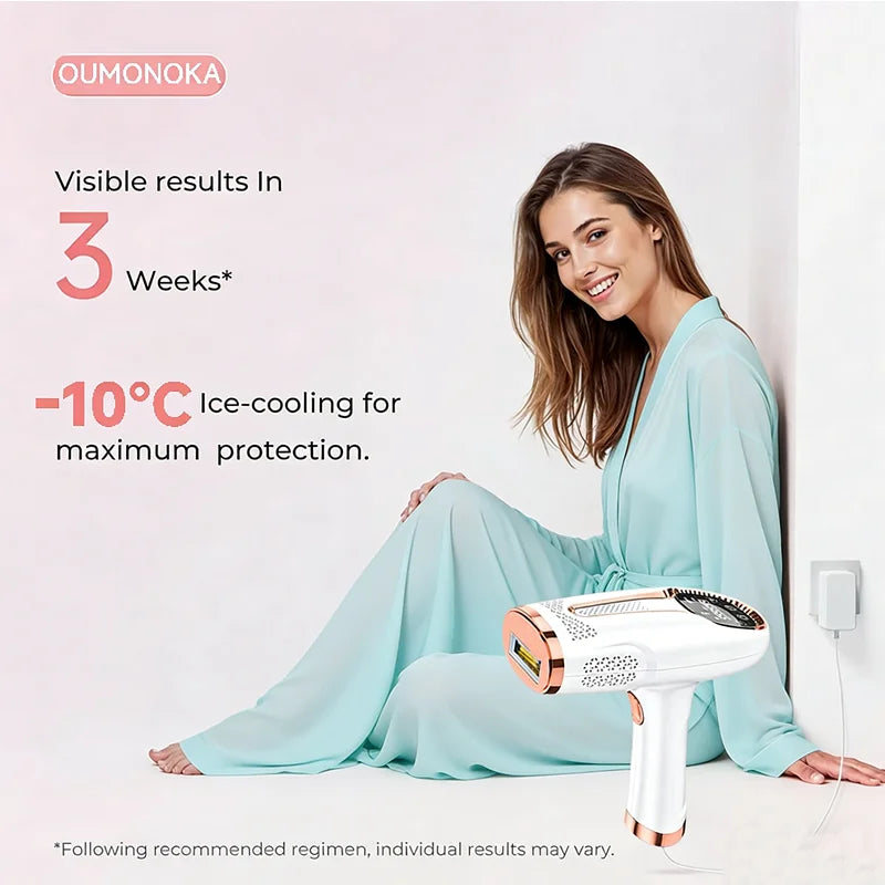 Épilateur laser IPL 999999 flashs pour femmes, usage domestique, épilation indolore, épilateur électrique pour maillot, livraison directe