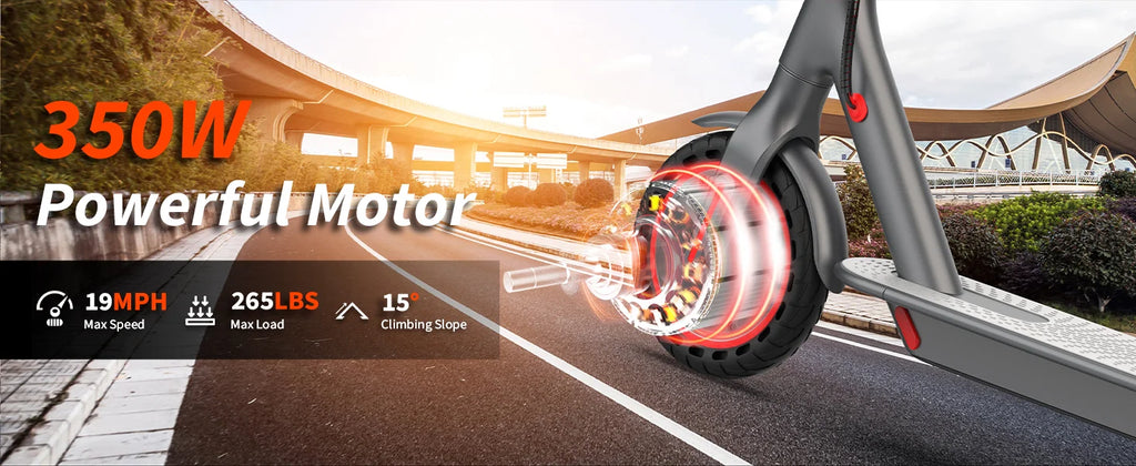 Trottinette électrique AOVOPRO ES80 350W, batterie 10,5 Ah, vitesse maximale de 30 km/h, contrôle via application intelligente, autonomie maximale de 34 km, pliable, pour adultes