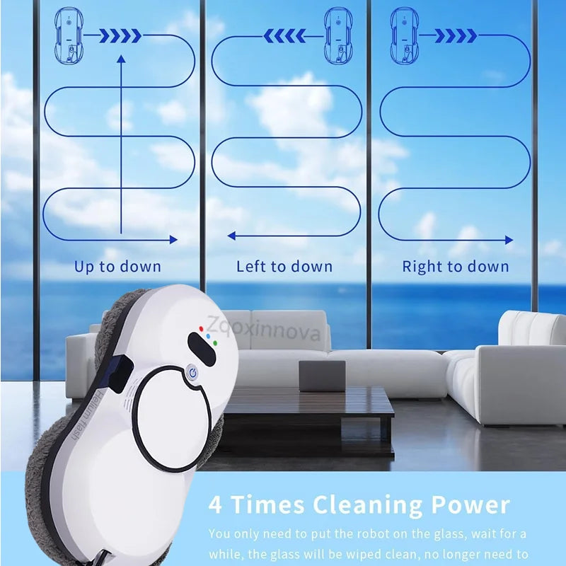Robot lave-vitres UPS, aspirateur, lave-vitres, robot à plâtre, robot de nettoyage intelligent, balais électriques