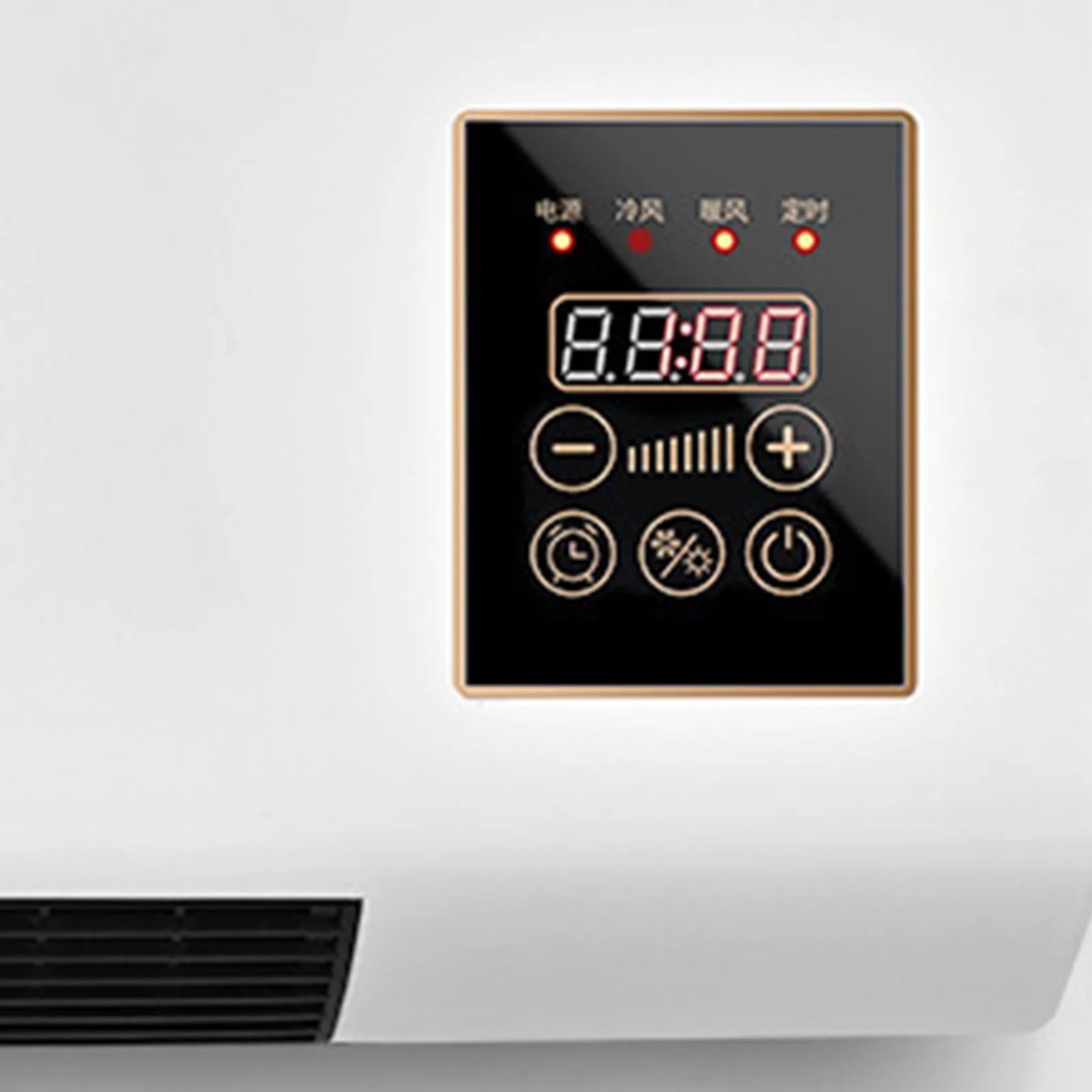 Mini climatiseurs muraux à température constante avec télécommande pour salon