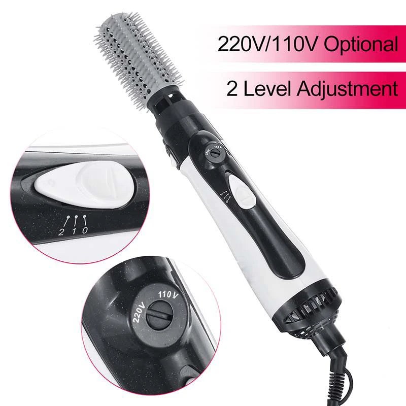 Sèche-cheveux et brosse volumisante 3 en 1, 3 vitesses, 1000 W