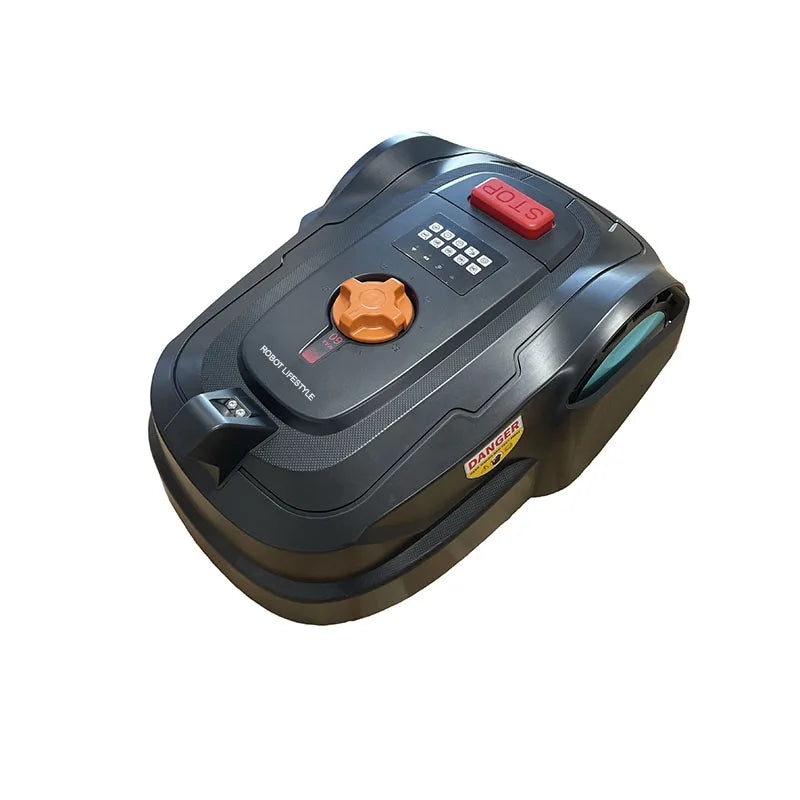Tondeuse à gazon robotisée Upgarde sans câble périphérique, contrôle par application, capteur visuel, tondeuse robotisée intelligente pour une surface de 1000 m².