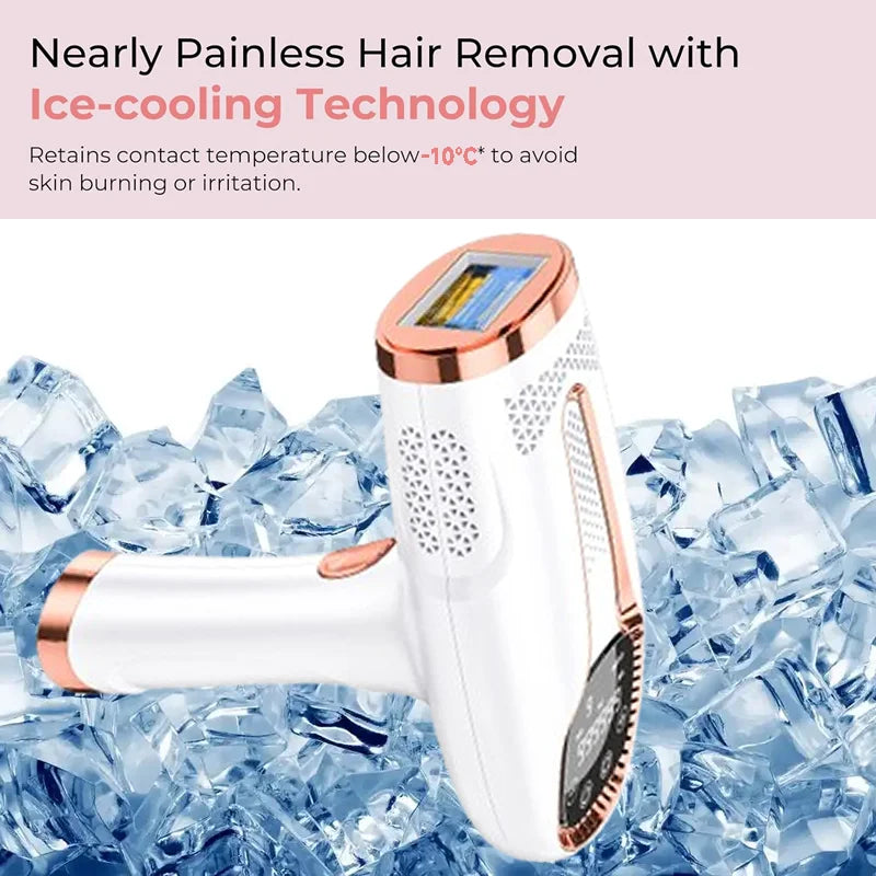 Épilateur laser IPL 999999 flashs pour femmes, usage domestique, épilation indolore, épilateur électrique pour maillot, livraison directe