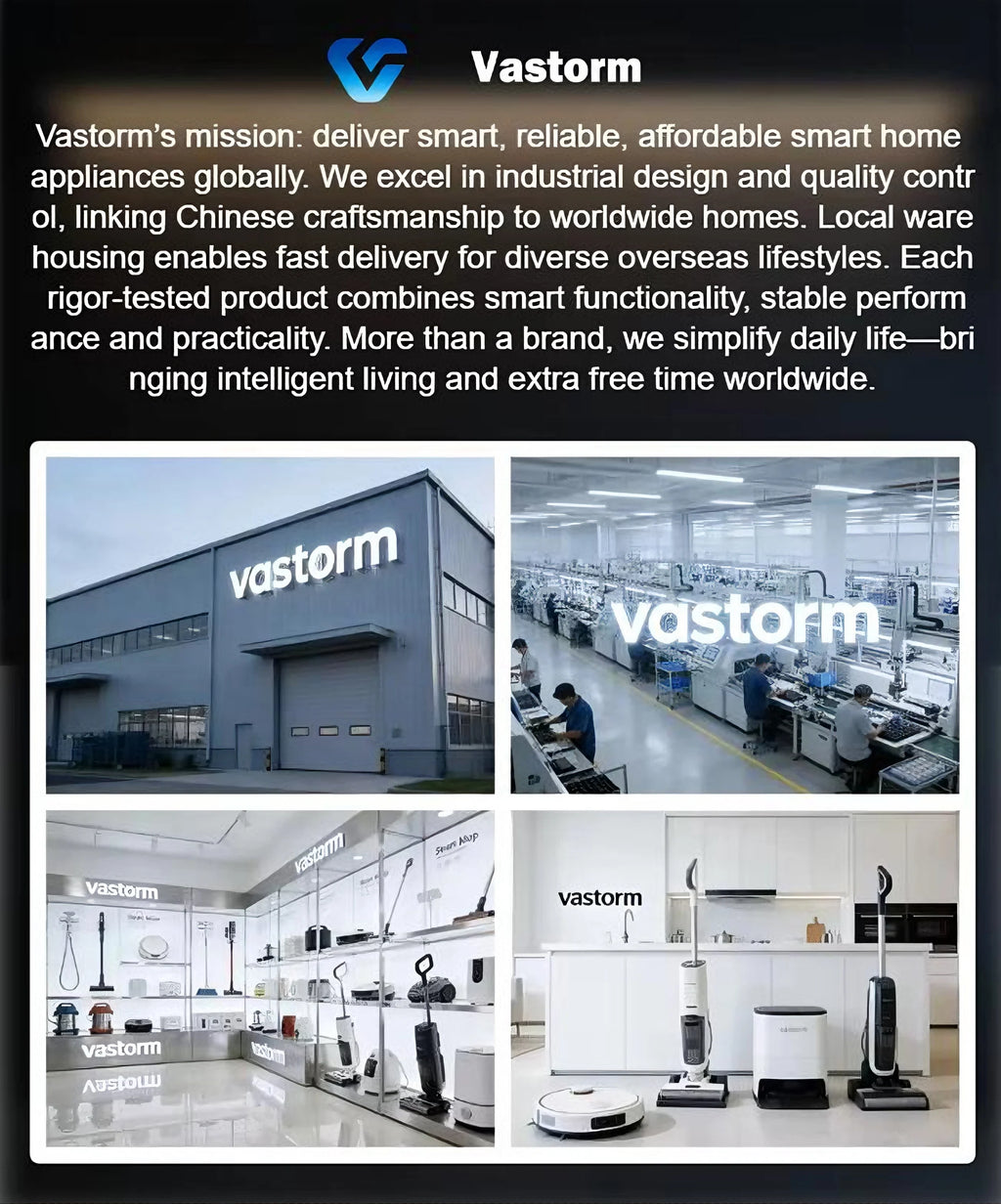 Vastorm 2026 Robot nettoyeur de piscine Y50S amélioré : autonomie de 130 minutes, stationnement automatique, puissant, sans fil, nettoyage automatique des sols et des parois.