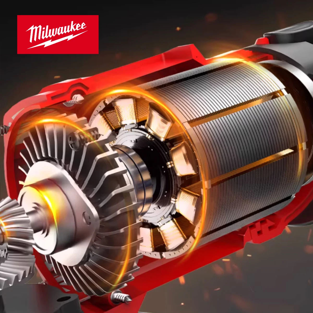 Meuleuse d'angle sans fil Milwaukee M18 de 125 mm avec interrupteur à palette sans verrouillage pour le polissage et la découpe