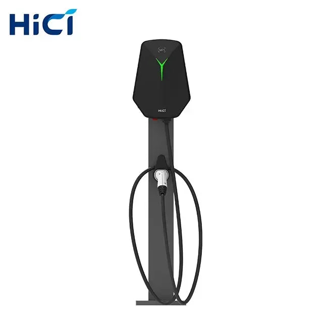 Borne de recharge intelligente HICI 7 kW/11 kW CA pour véhicules électriques, type 2, 16 A/32 A, borne de recharge pour véhicules électriques 22 kW