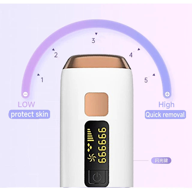 Épilateur laser IPL 999999 flashs pour femmes, usage domestique, épilation indolore, épilateur électrique pour maillot, livraison directe