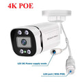 Caméra IP bullet SIMICAM 8 MP, PoE 48V, IP66, H.265, ONVIF, intérieur/extérieur
