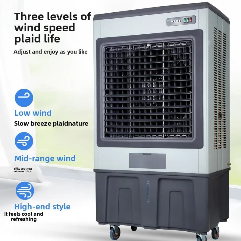 Ventilateur de refroidissement industriel pour climatiseurs de grande taille, usines, ateliers et hôtels commerciaux, système de réfrigération par évaporation.