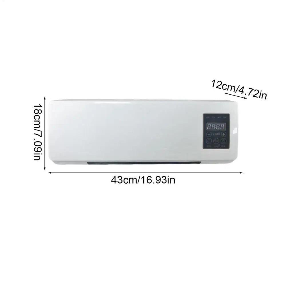 Ventilateur de climatisation portable blanc, certifié DEEE