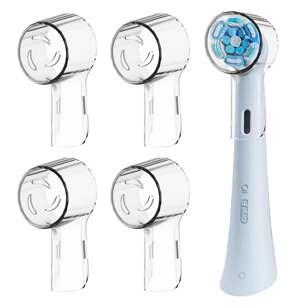 Capuchons de Protection pour Têtes Oral-B iO | Accessoires Anti-Poussière pour Brosses à Dents Électriques
