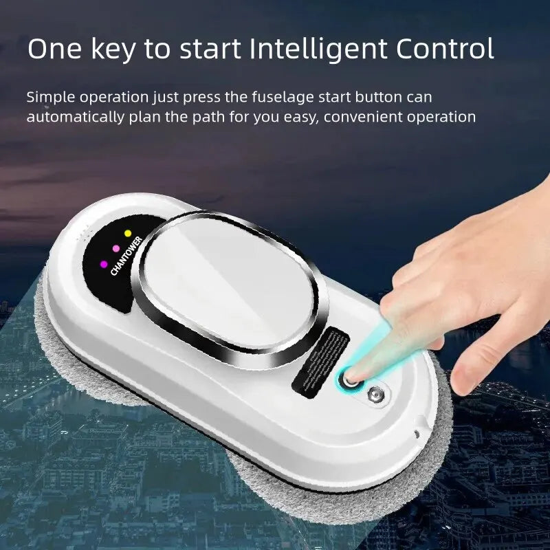 Robot nettoyeur de vitres intelligent, aspirateur robot, nettoyeur de vitres électrique, télécommande pour la maison