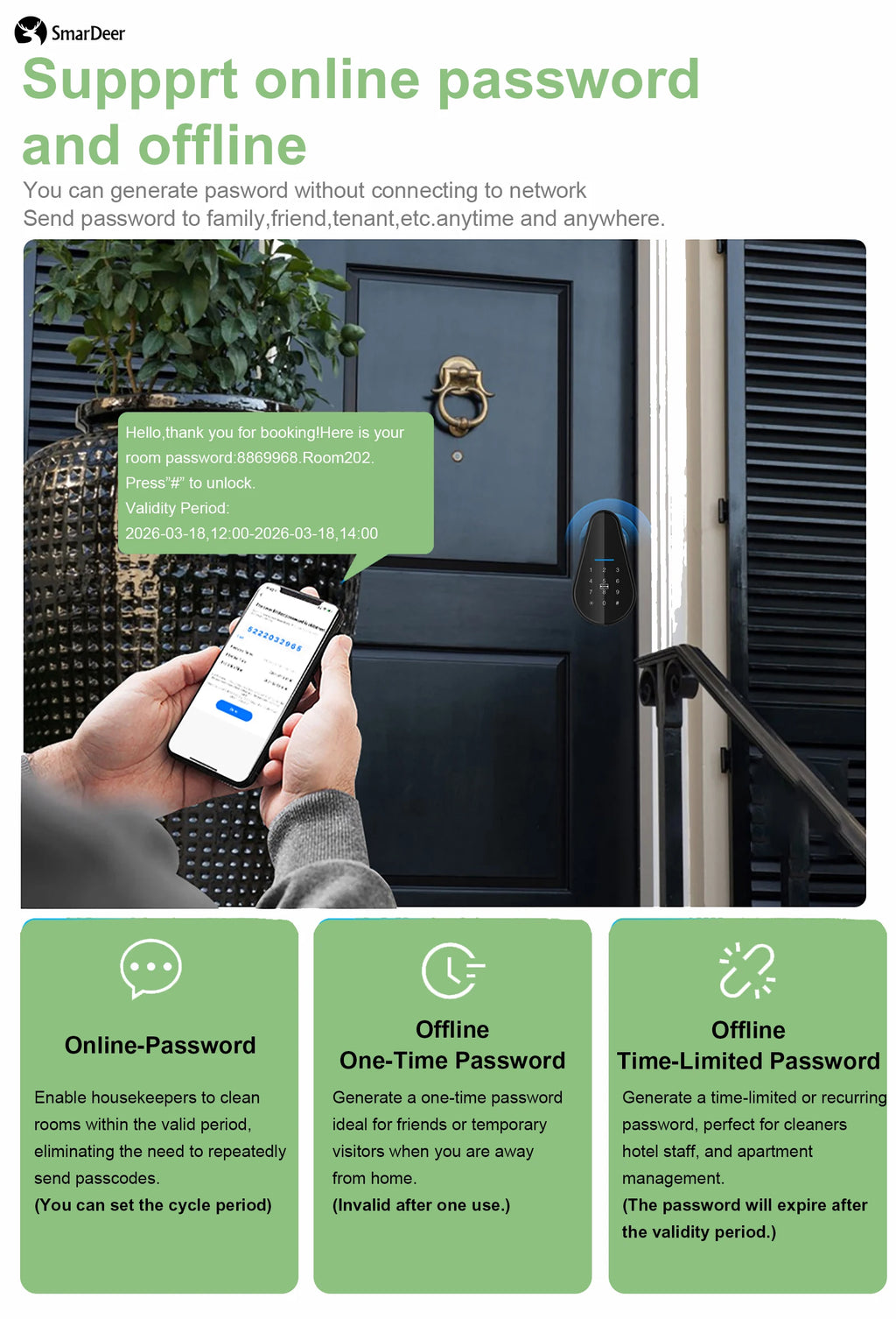 Serrure de porte intelligente Tuya avec reconnaissance faciale 3D, interphone vocal, vidéosurveillance, serrure électronique antivol pour la maison