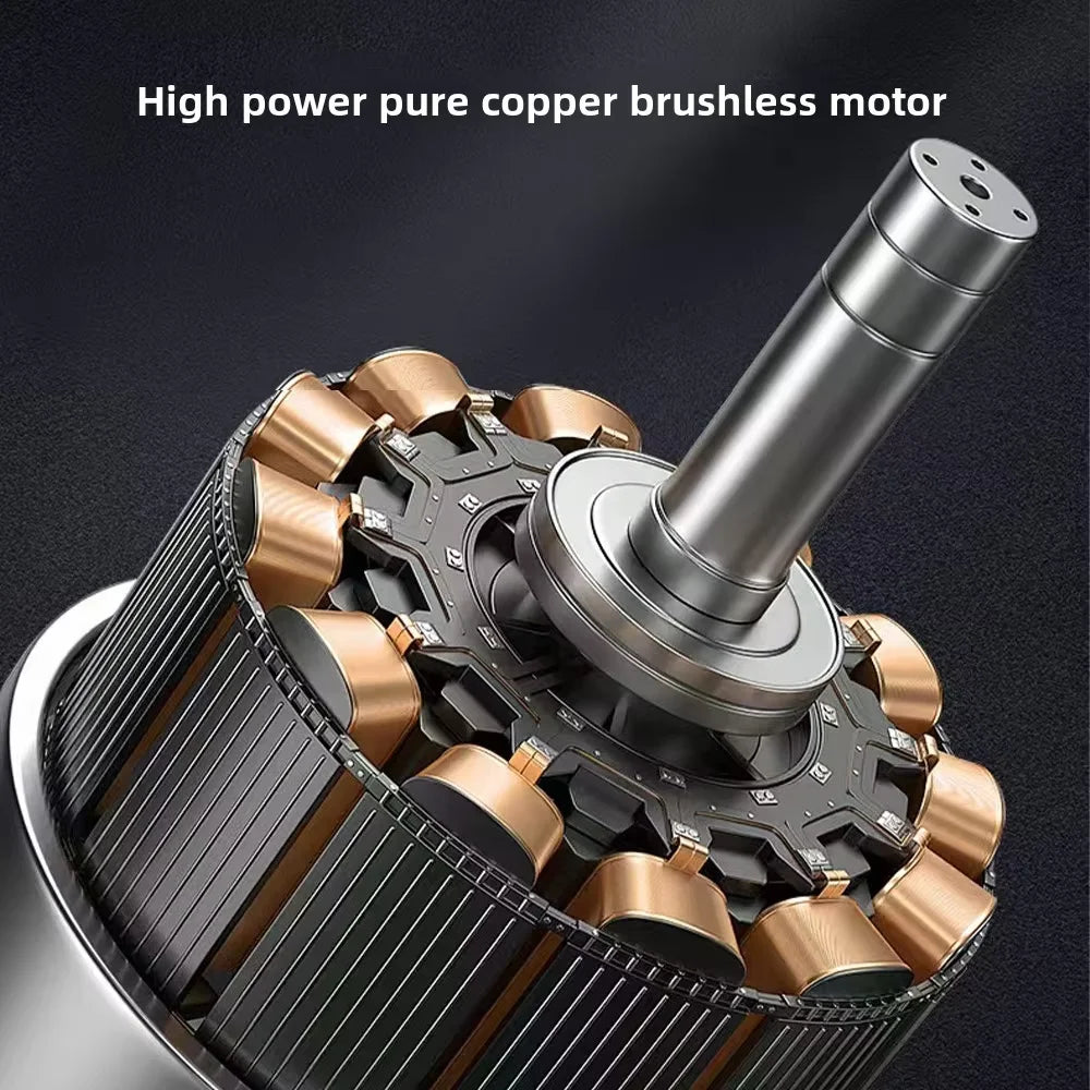 Sécateur électrique sans balais avec affichage LED 0/1, compatible Makita 18V (sans batterie).