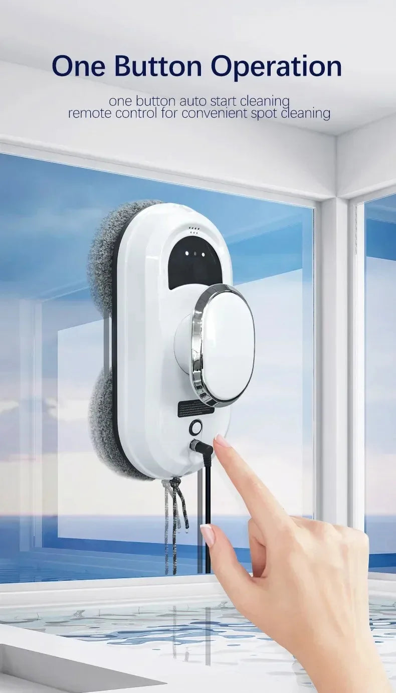 Robot nettoyeur de vitres automatique 100-240 V, prix EU, nettoyage intelligent pour la maison