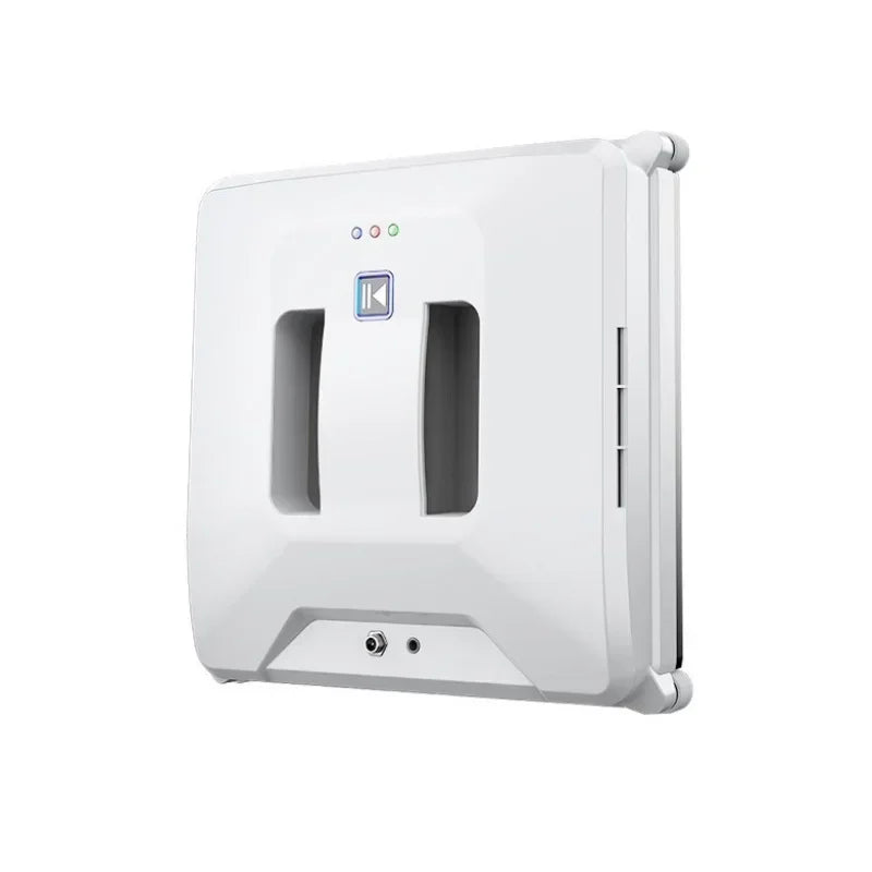 Nettoyeur de vitres carré 1 pièce avec réservoir, robot de nettoyage automatique intelligent sans cadre à double jet d'eau pour vitres