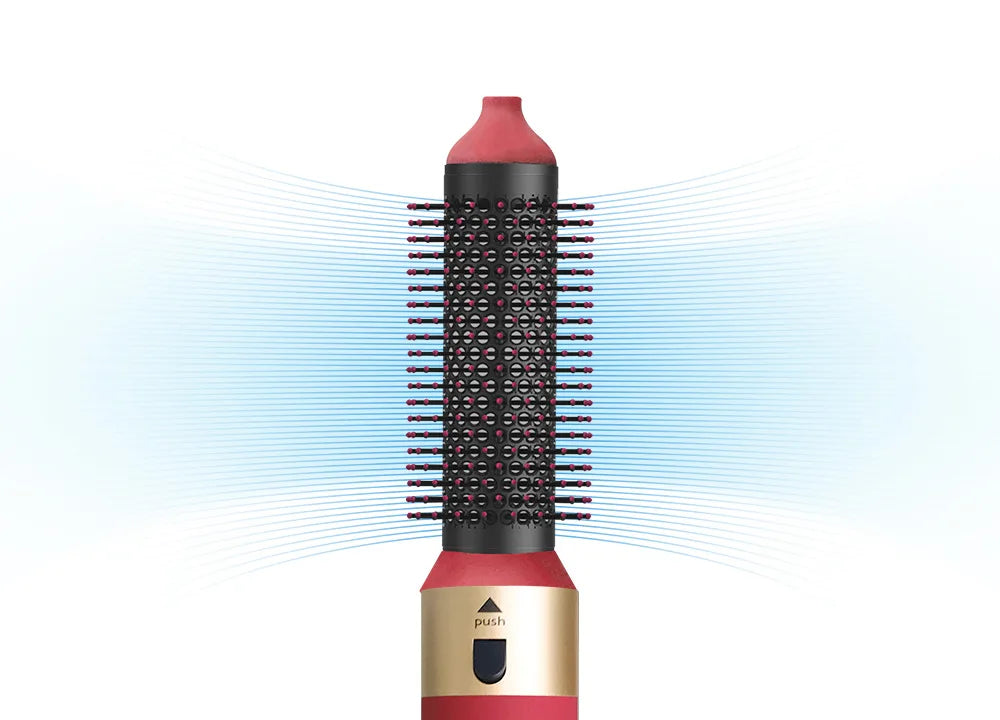 Sèche-cheveux automatique transfrontalier 5 en 1, peigne, lisseur multifonction, fer à friser, trois fonctions pour une coiffure révolutionnaire