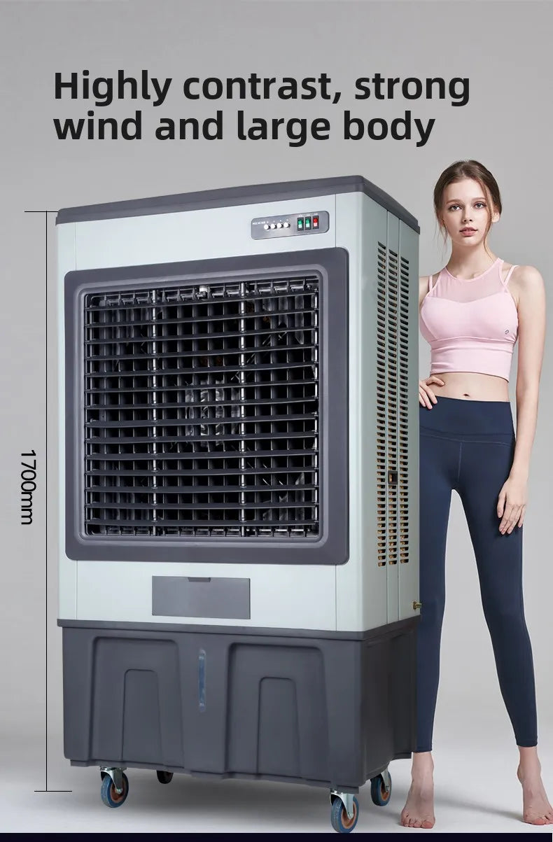 Ventilateur de refroidissement industriel pour climatiseurs de grande taille, usines, ateliers et hôtels commerciaux, système de réfrigération par évaporation.