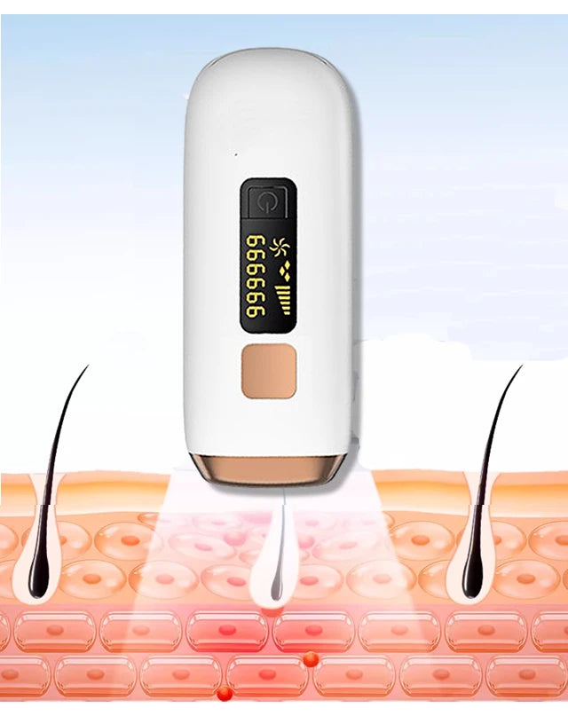 Épilateur laser IPL 999999 flashs pour femmes, usage domestique, épilation indolore, épilateur électrique pour maillot, livraison directe