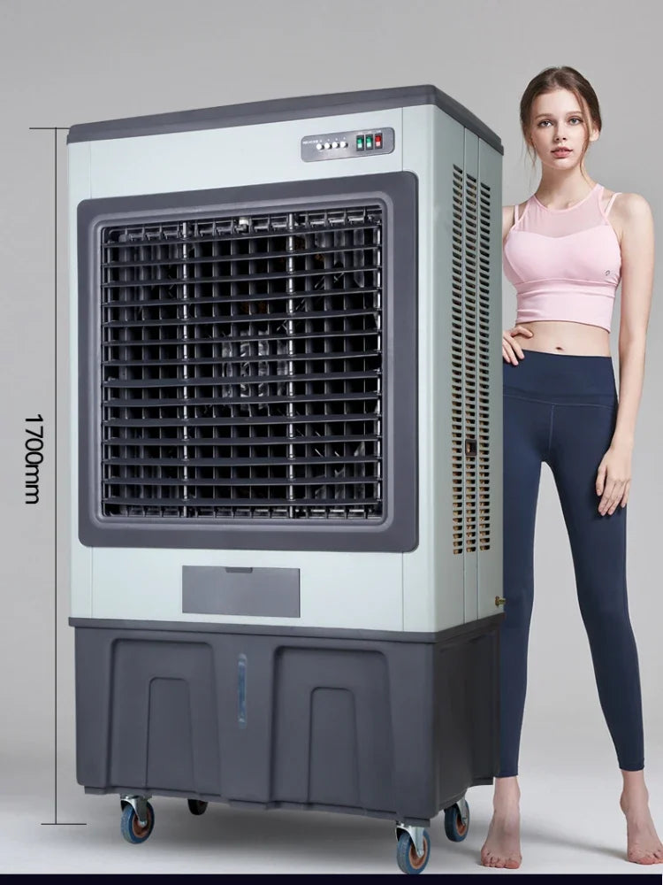 Ventilateur de refroidissement industriel pour climatiseurs de grande taille, usines, ateliers et hôtels commerciaux, système de réfrigération par évaporation.