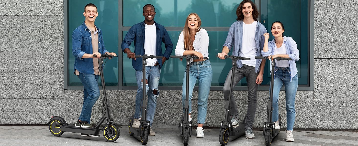 Trottinette électrique pliable LADPED LPMAX, pneus de 10 pouces, vitesse maximale de 35 km/h, 500 W, batterie de 14,5 Ah, autonomie de 45 km, double suspension.