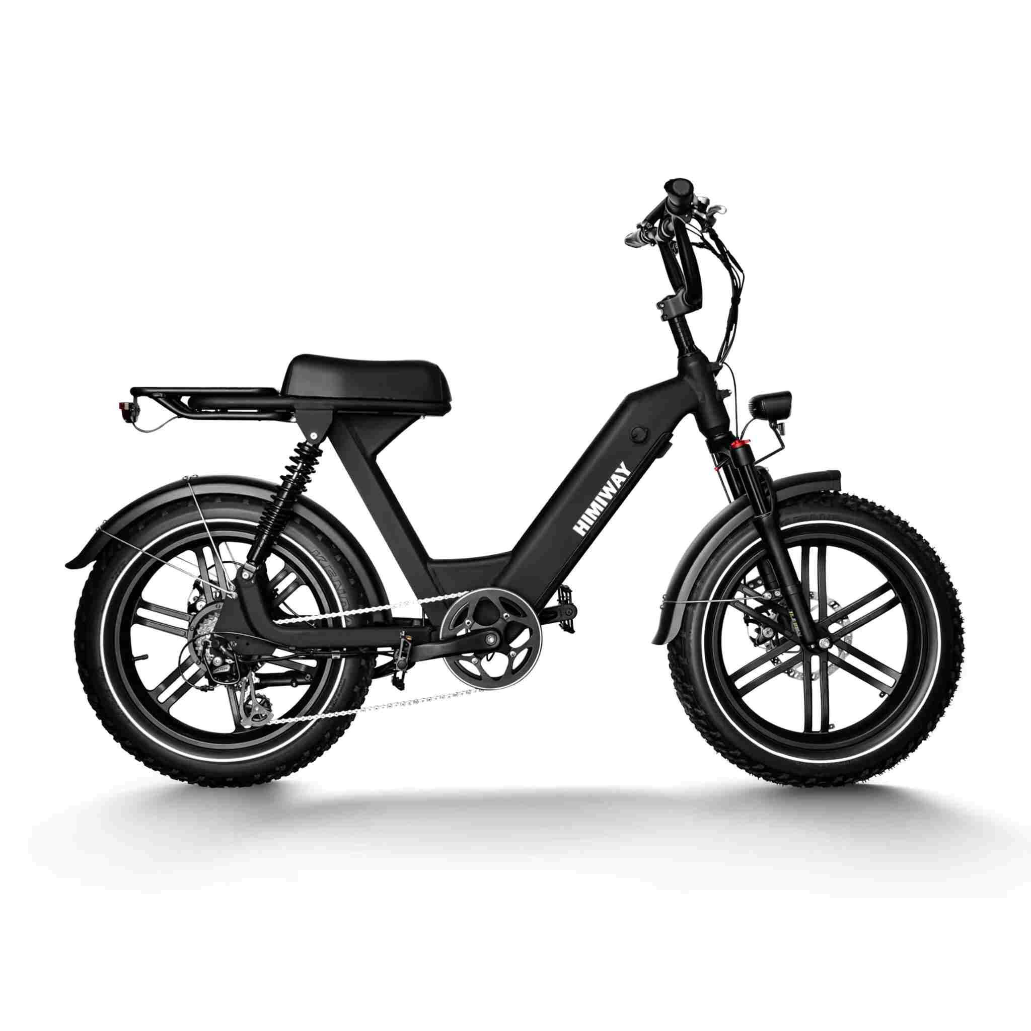 Vélo électrique Himiway Escape Pro Fatbike 48 V, autonomie 75 km, double suspension, 25 km/h